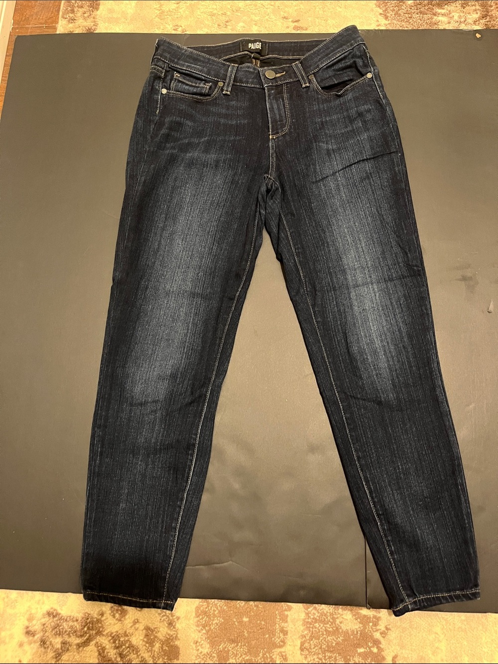 PAIGE Verdugo Crop dark jeans sz 29 great condition sold out on line